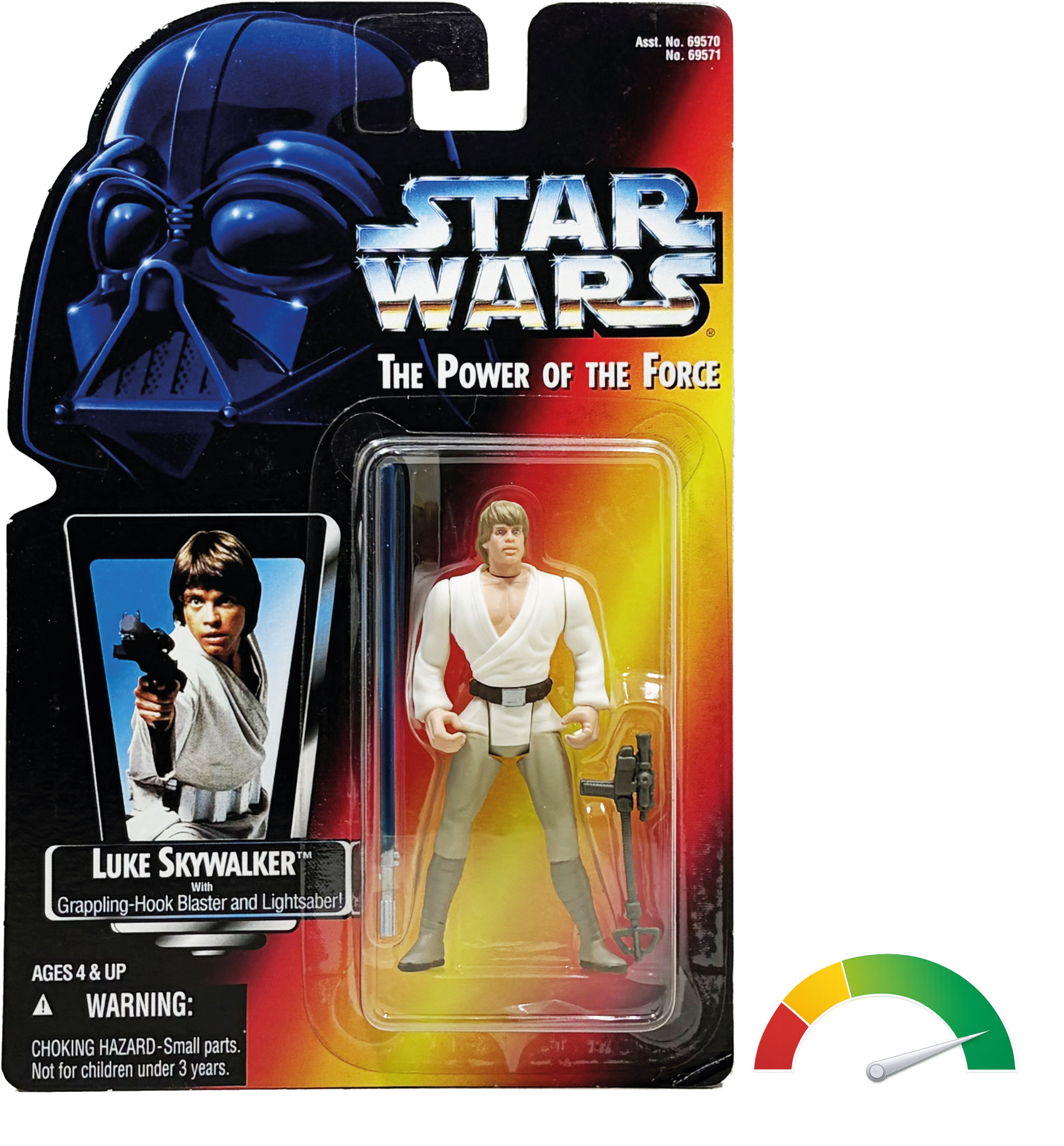 Kenner | POTF | Luke  With Grappling-Hook Blaster