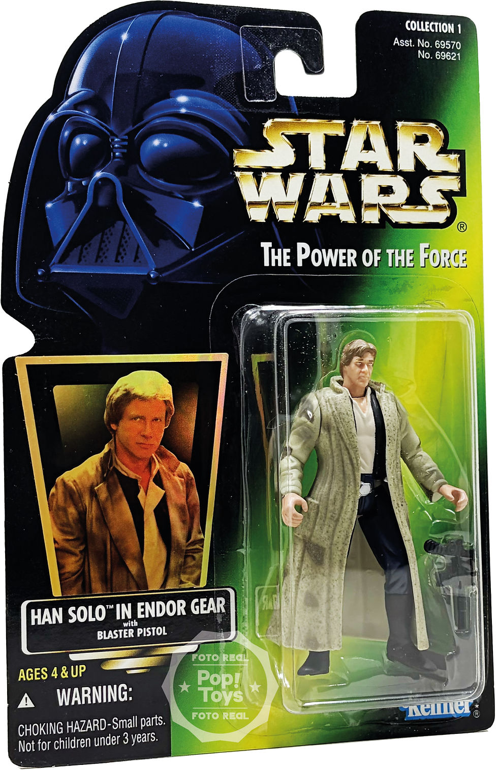 Miniatura: Kenner | POTF | Han Solo In Endor Gear