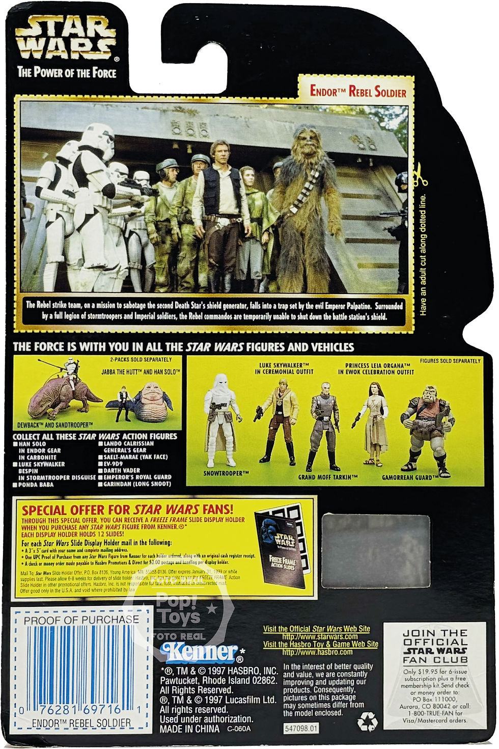 Miniatura: Kenner | Freeze Frame | Endor Rebel Soldier