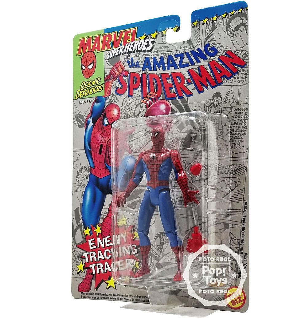 Miniatura: Toy Biz - Marvel Super Heroes - Spider-Man (Enemy Tracking Tracer)