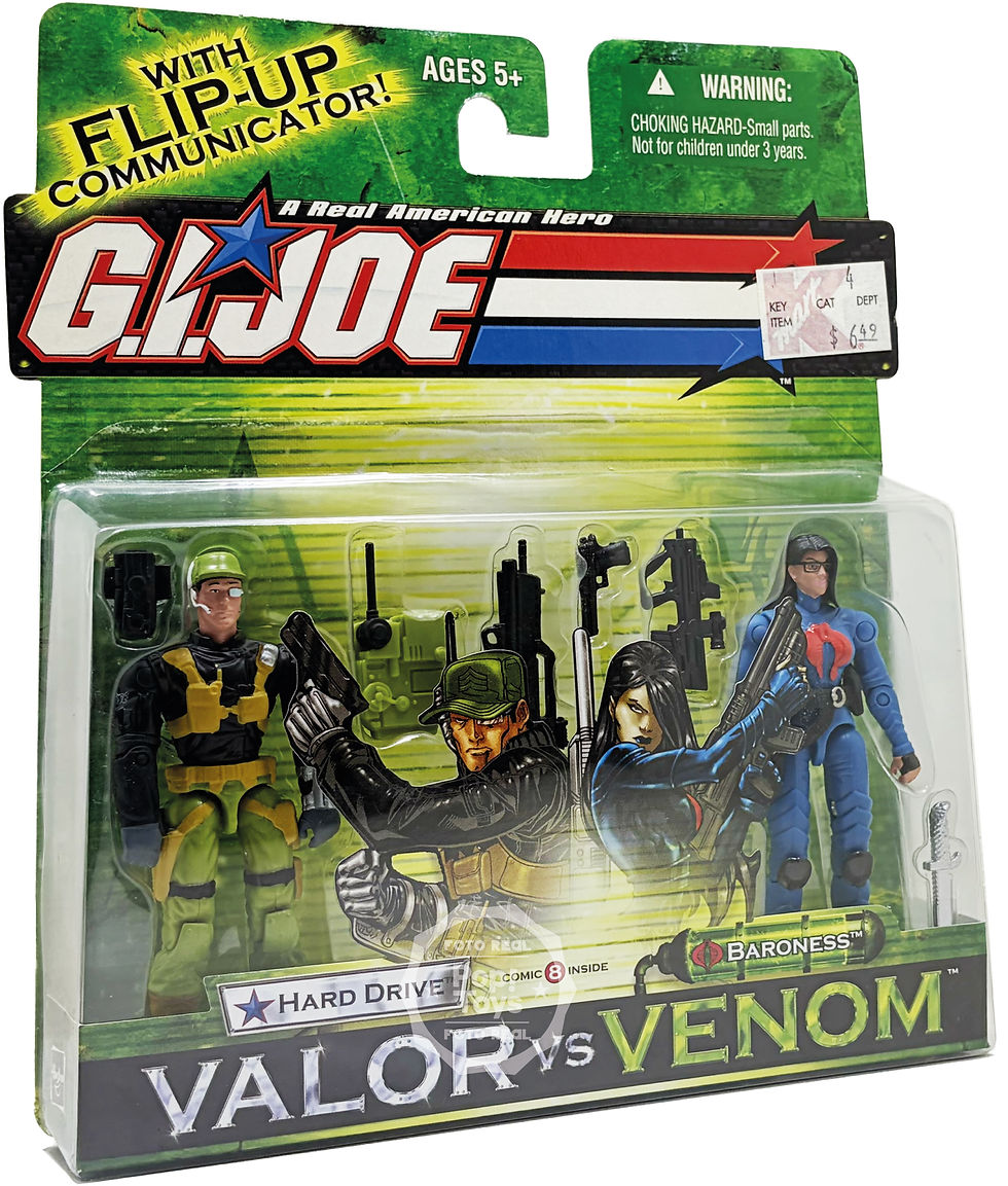 Miniatura: Hasbro | Valor Vs Venom | Hard Drive Vs Baroness