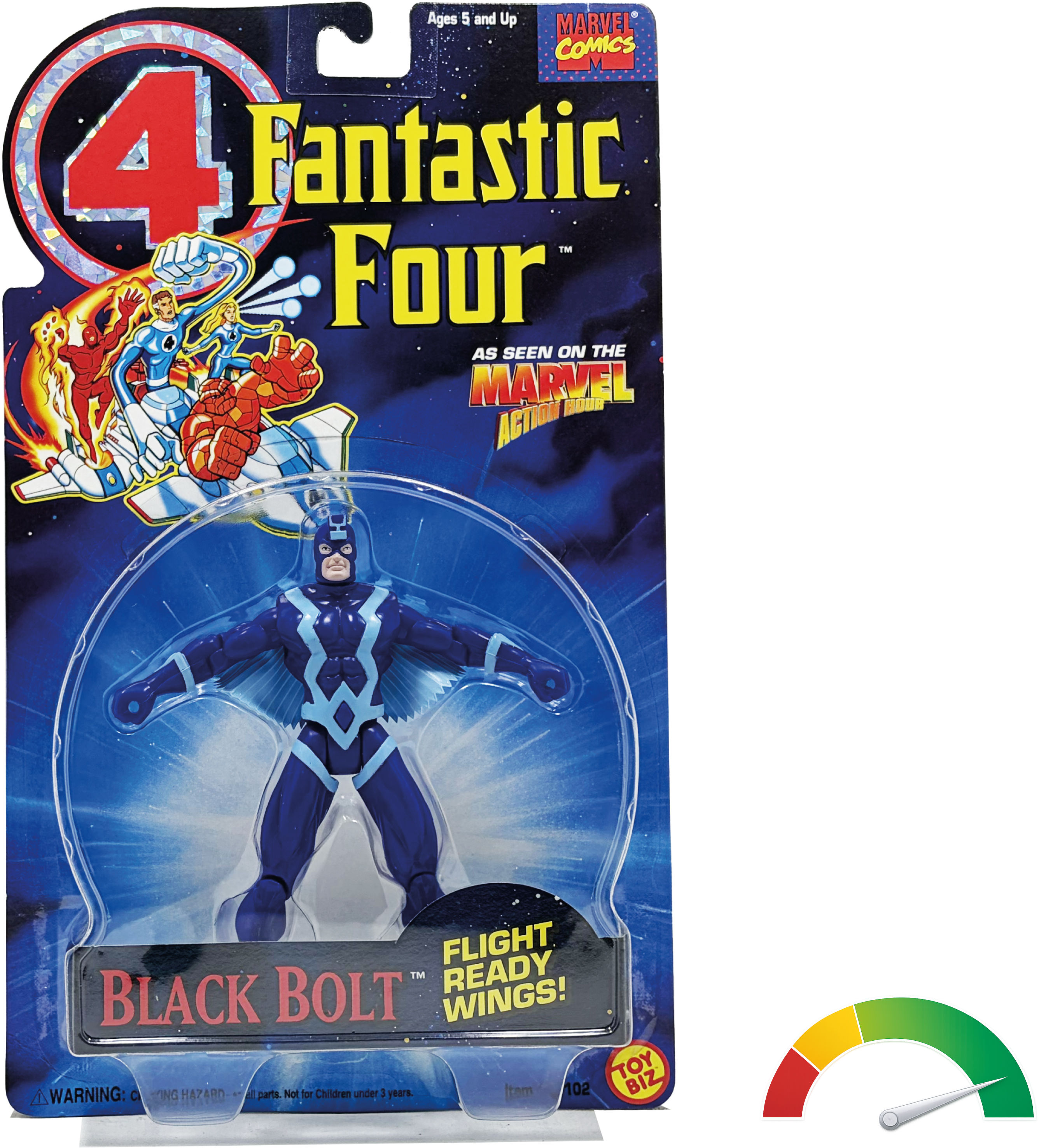 ToyBiz | Fantastic Four | Black Bolt