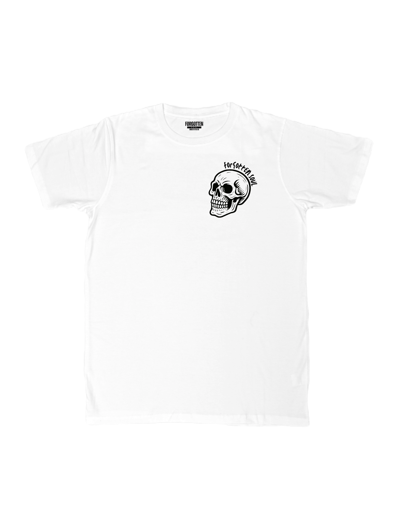 Keep Soul White Front & Back T-Shirt