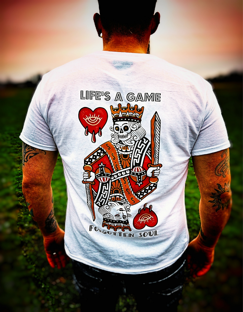 Life's A Game Forgotten Soul T-Shirt