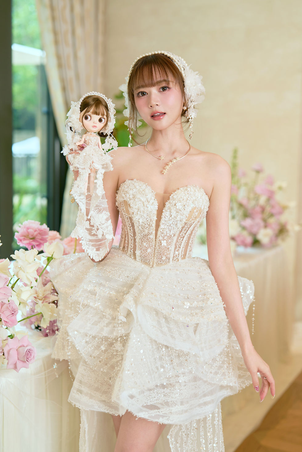Thumbnail: KanaLili Bridal The Stardust Blossom