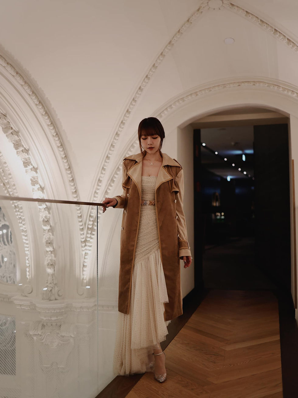 縮圖：KanaLili Sutton Trench Coat in Khaki