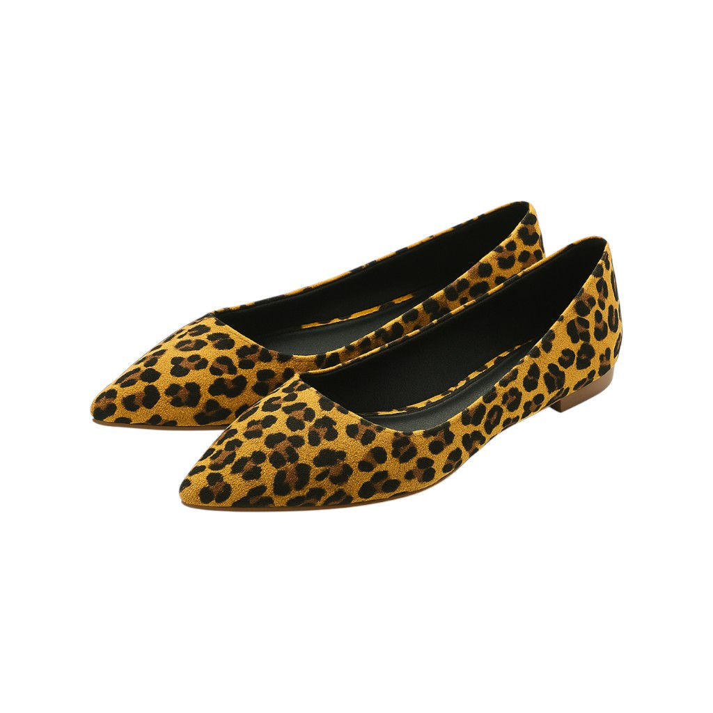 Sapatilha Amora Animal Print - Estampa Onça