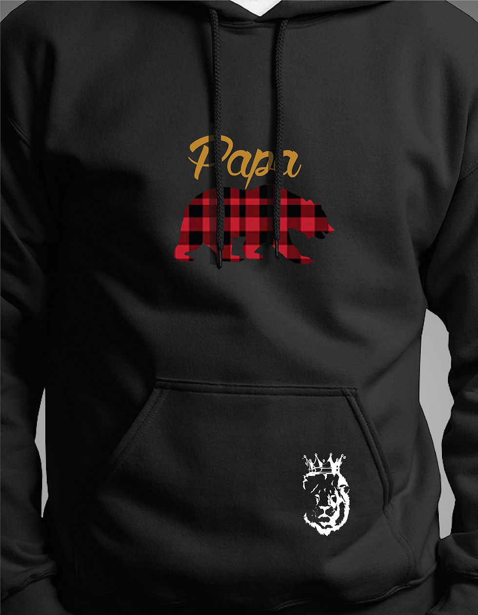 Thumbnail: Papa Bear Lumberjack Plaid and Gold