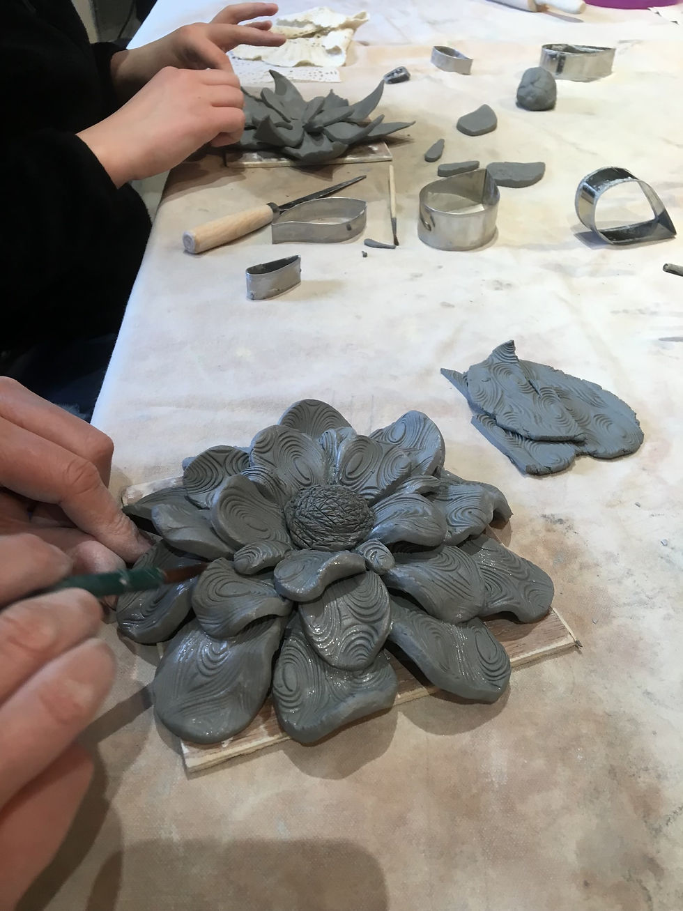 Spring Flower Pottery Workshop