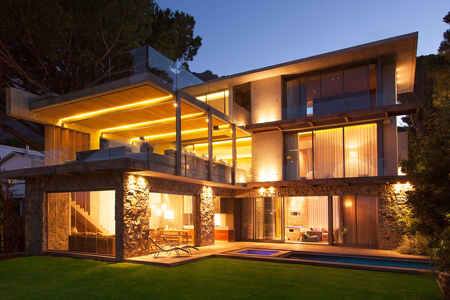 Modern Glasshouse Exterior