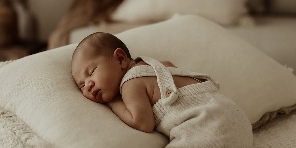 Peaceful baby resting in toxin-free home after recurring Pure Sweep cleaning — safe for families and pets.