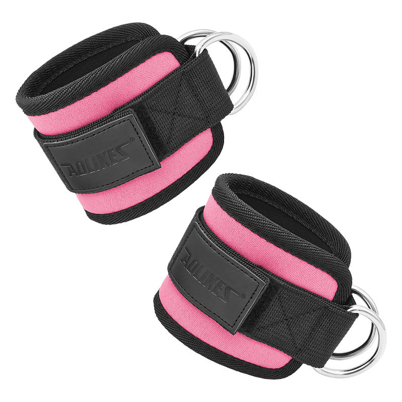 Thumbnail: Adjustable Padded Ankle Wrist Cuffs Padded Straps D-Ring Constraint