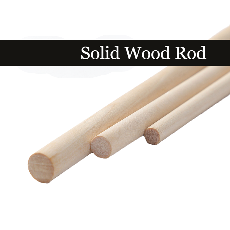 Thumbnail: Solid Wood Long Straight Cane Black Matte Finish Handle