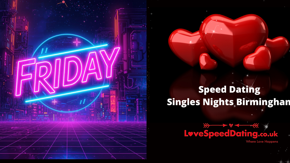 Love Speed Dating singles nights in Birmingham at Be At One cocktail Bar