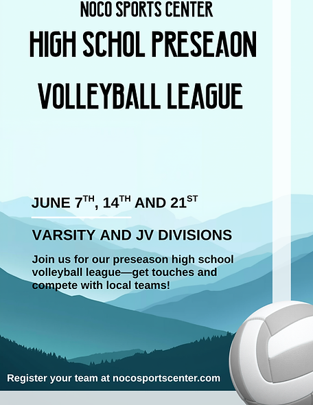 Preseason High School Volleyball League 