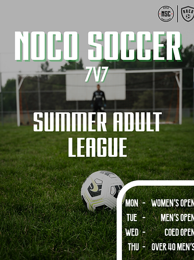 NOCO Soccer ADULT SUMMER LEAGUE