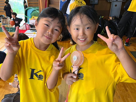 男女で練習試合in黒松小