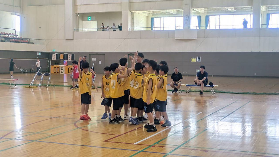 暑さにも負けず全員で戦い抜いた!男子練習試合
