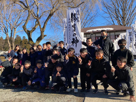 必勝祈願!努力の結果は神のみぞ知る。