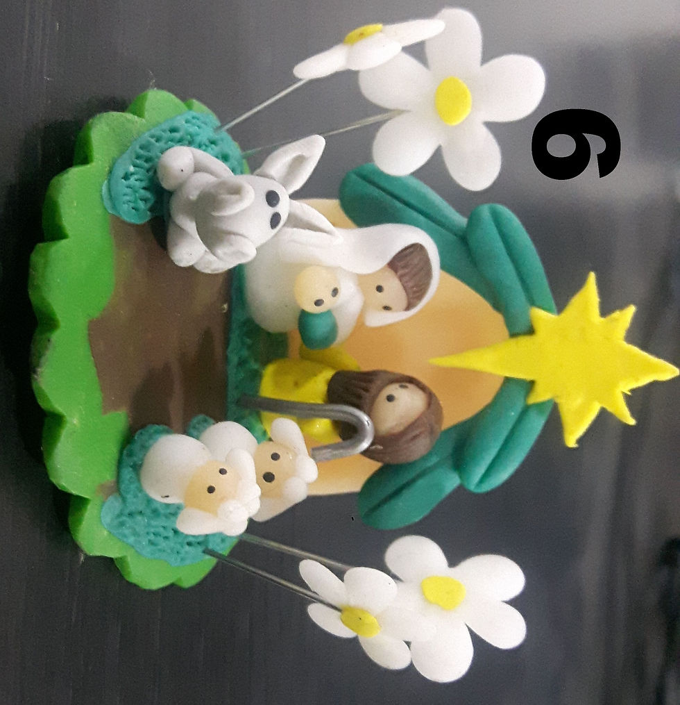 Miniatura: Mini pesebre diseños varios