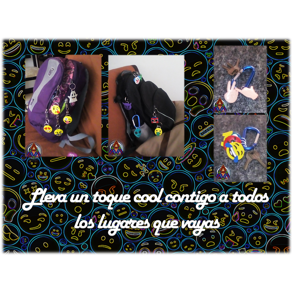 Miniatura: Llaveros, Imanes y Moviles diseño emoticon