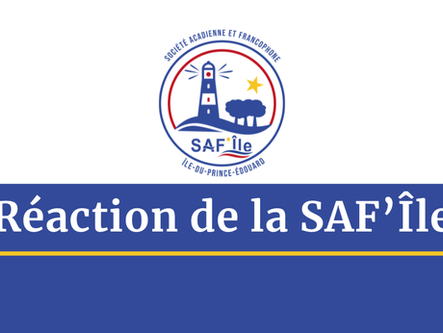 Budget 2026-2027 : la SAF’Île appelle à une véritable lentille francophone dans les investissements publics