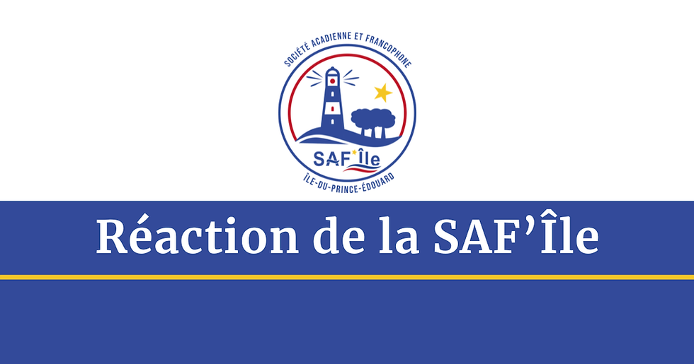 Budget 2026-2027 : la SAF’Île appelle à une véritable lentille francophone dans les investissements publics