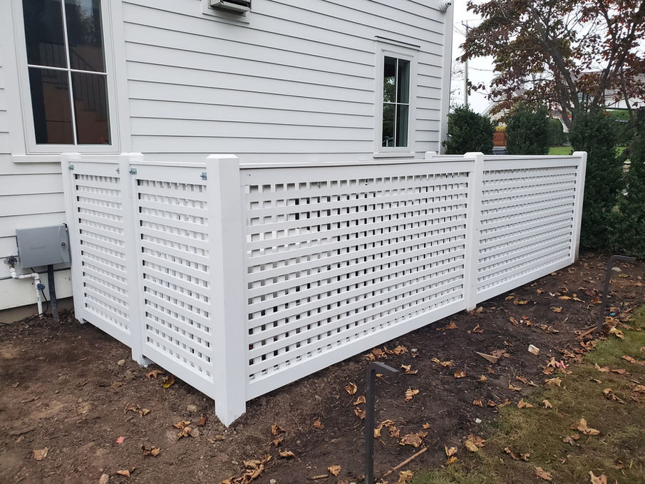 AC Unit, Generator and Trash Enclosure PVC/Vinyl
