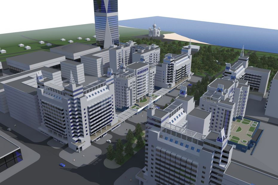 Эскиз застройки ж/м Приднепровск