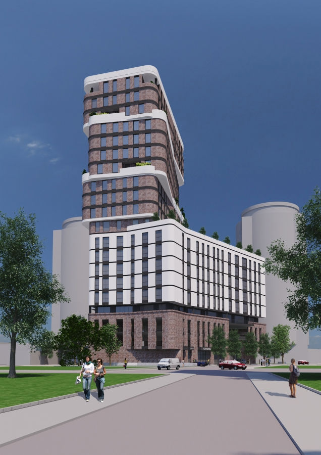 Многоквартирный жилой дом _LOFT White_