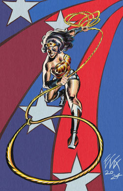 Wonder Woman Pin-Up