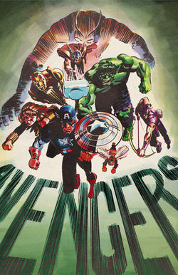 Avengers Pin-Up