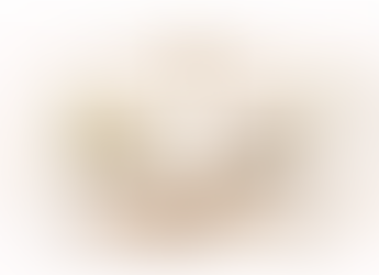 A soft-muted illustration of a pair of hands balancing a set of scales, with some science equipments on one side, and a home scene on the other.