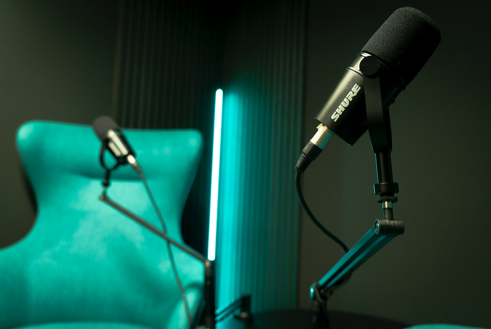 Podcast Studio for Hire in Cardiff