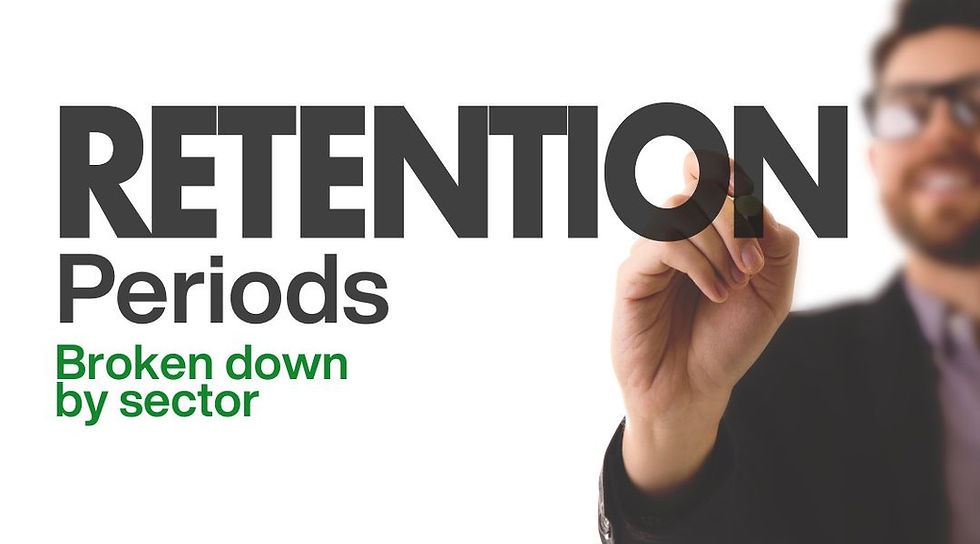Guide to Retention Periods by Sector