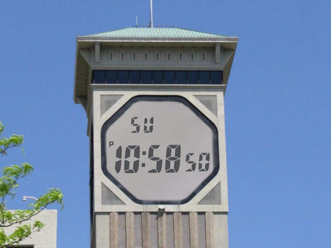 Allen Bradley Clock Tower Converted to Digital