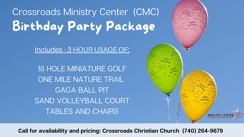 Crossroads Ministry Center (CMC) Birthda