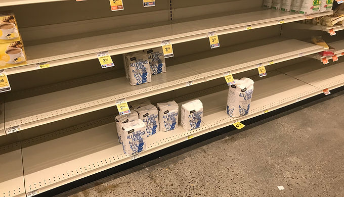 Found flour