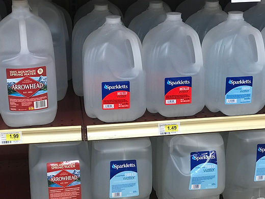 Found distilled water