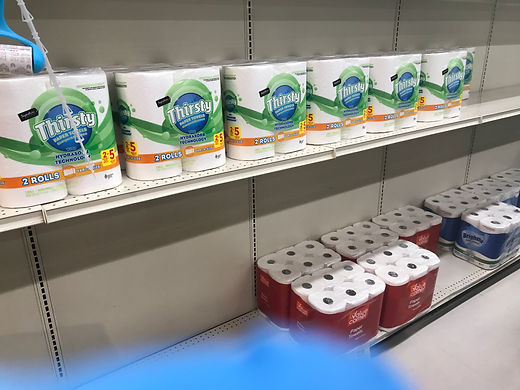 Found Some TP and Paper Towels