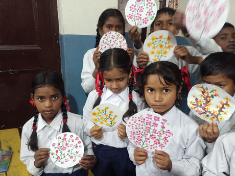 Craft work of small children
