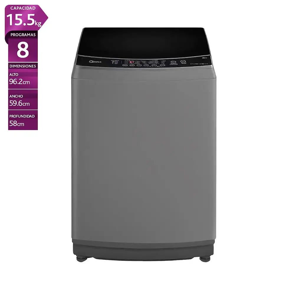 Lavadora Midea 15,5 KG MLS-15GP04N