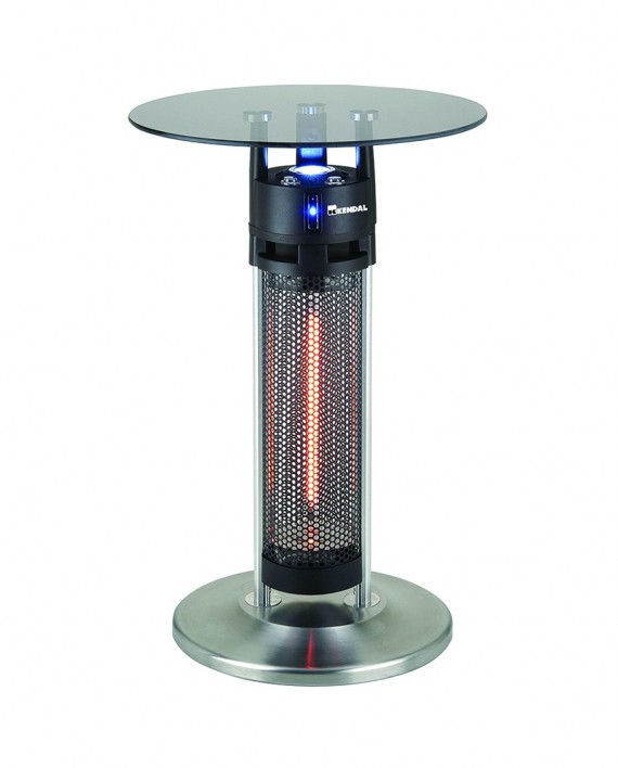 Estufa de Terraza Fibra de Carbono Kendal SH14756GBL