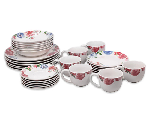 Vajilla Doral 30 Piezas Set Vajilla Porcelana Vajilla Doral