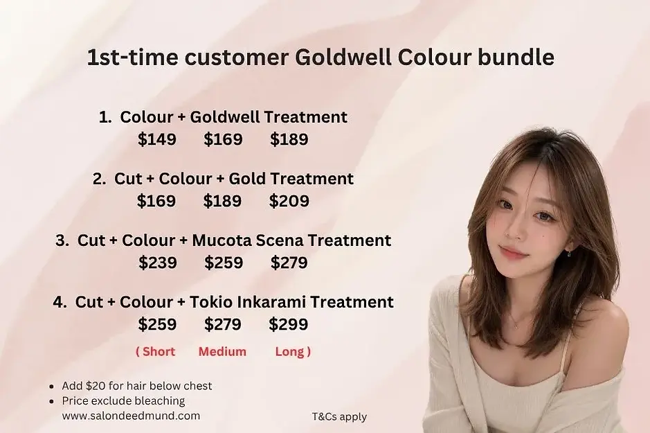Hair colour promotion near me