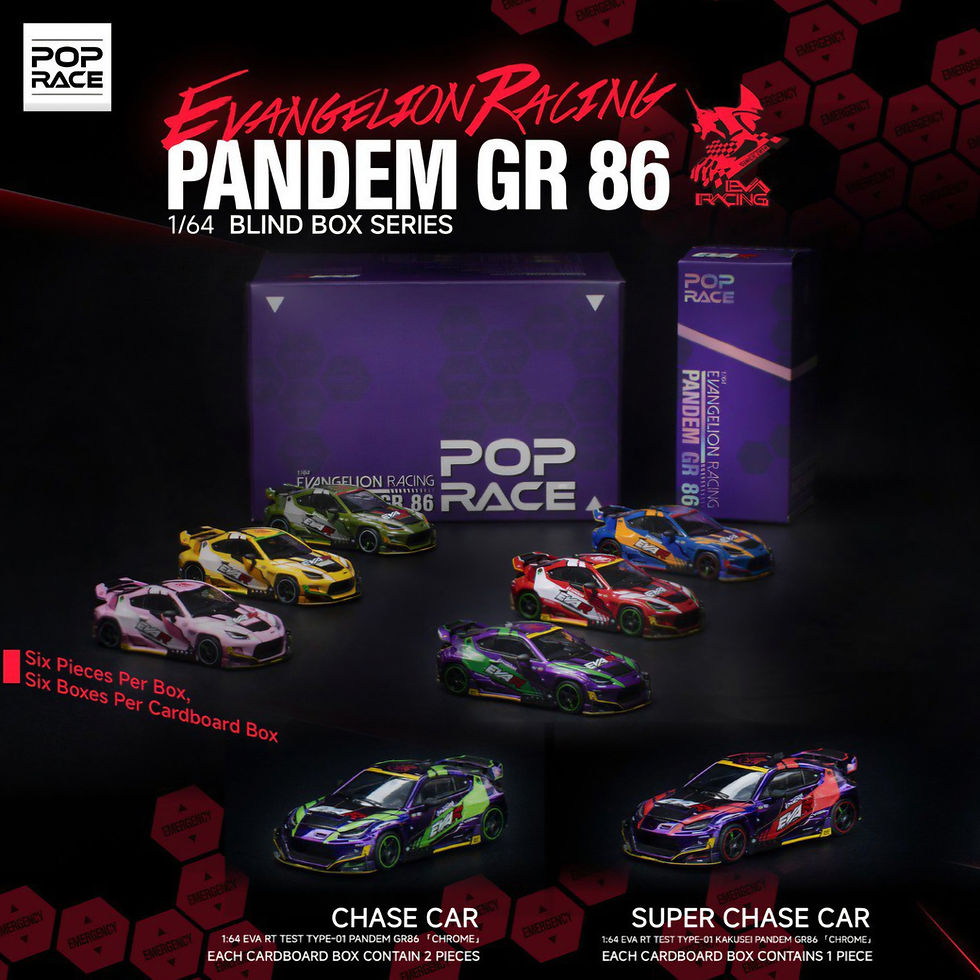 Thumbnail: Pop Race Blind Box Toyota GR86 Pandem Diecasts (PRE-ORDER)