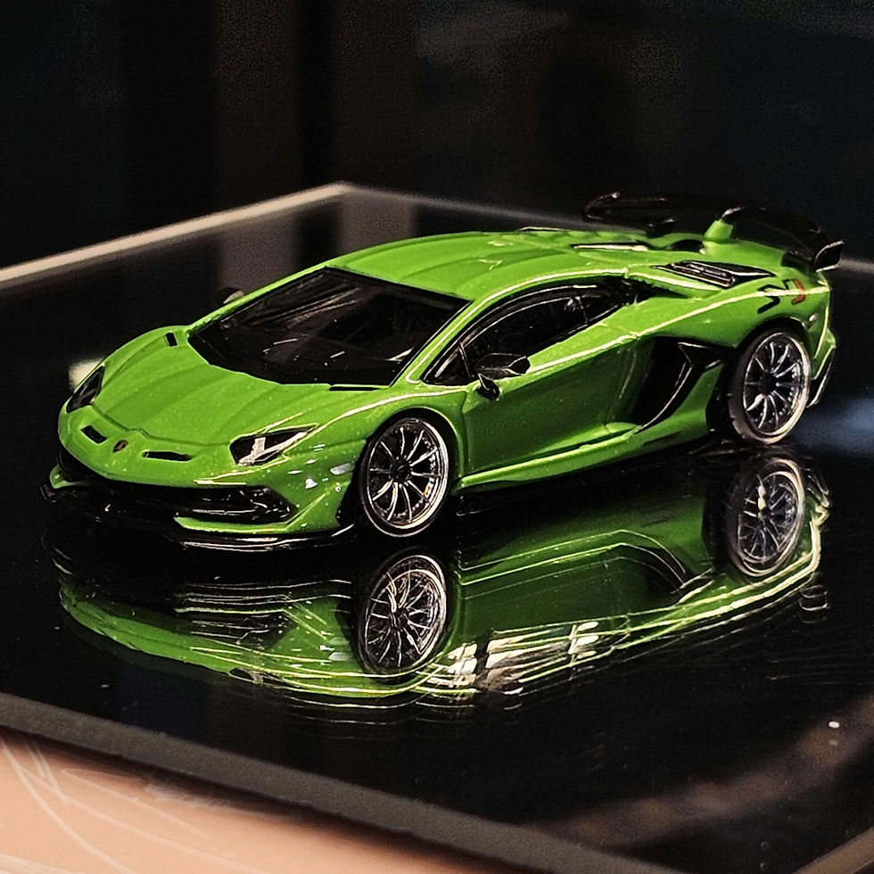 Thumbnail: D Model Lamborghini, Porsche, Honda, Mercedes, Mazda, and Bugatti (Resin Wheels)