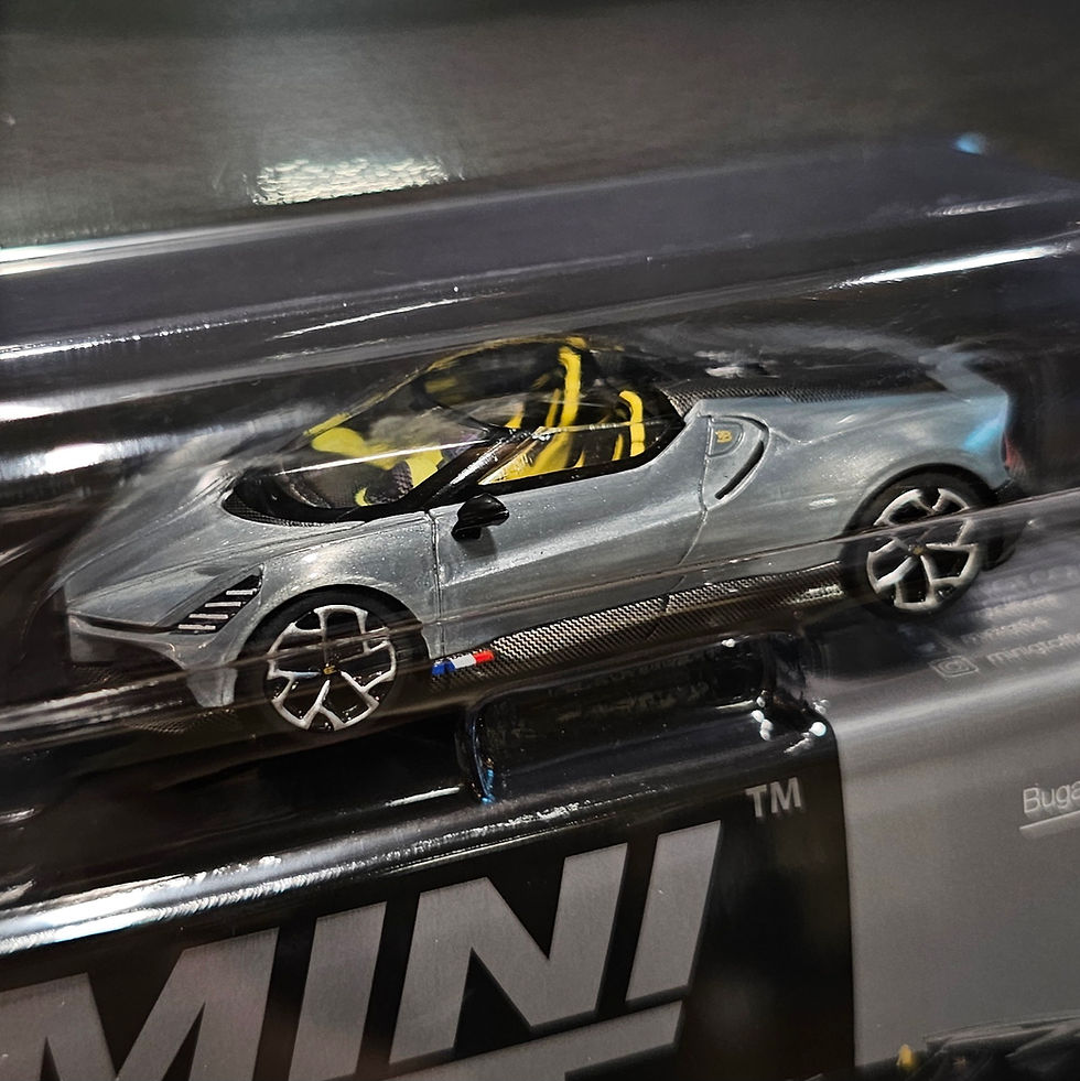 Thumbnail: MiniGT CHASE Maserati W16 Mistral (Bare Metal) Diecast #1058
