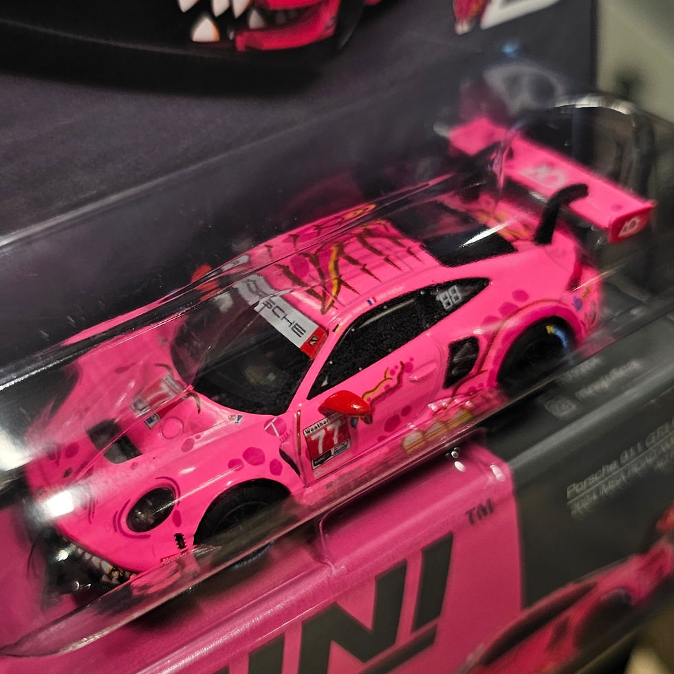 Thumbnail: MiniGT IMSA Porsche 911 GT3 ROXY (Pink) Diecast #1052
