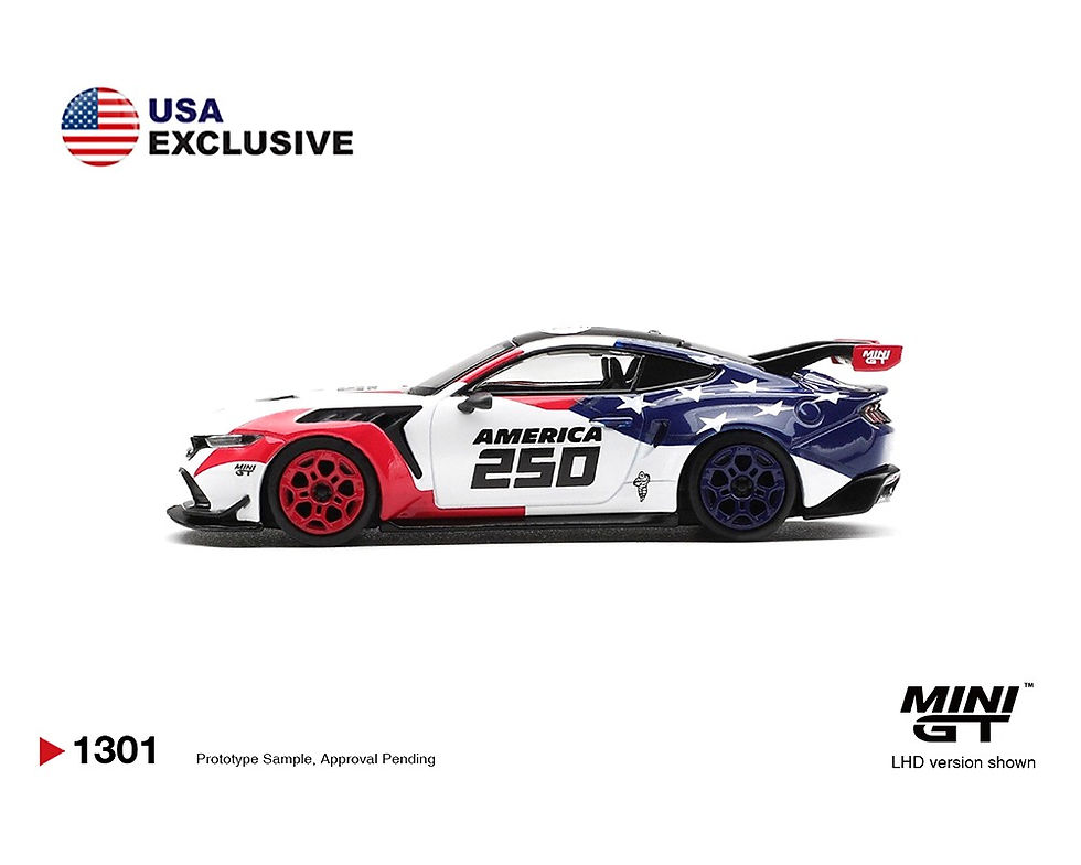 Thumbnail: MiniGT MiJo Exclusive Blister Ford Mustang Diecast #1301 (PRE-ORDER)